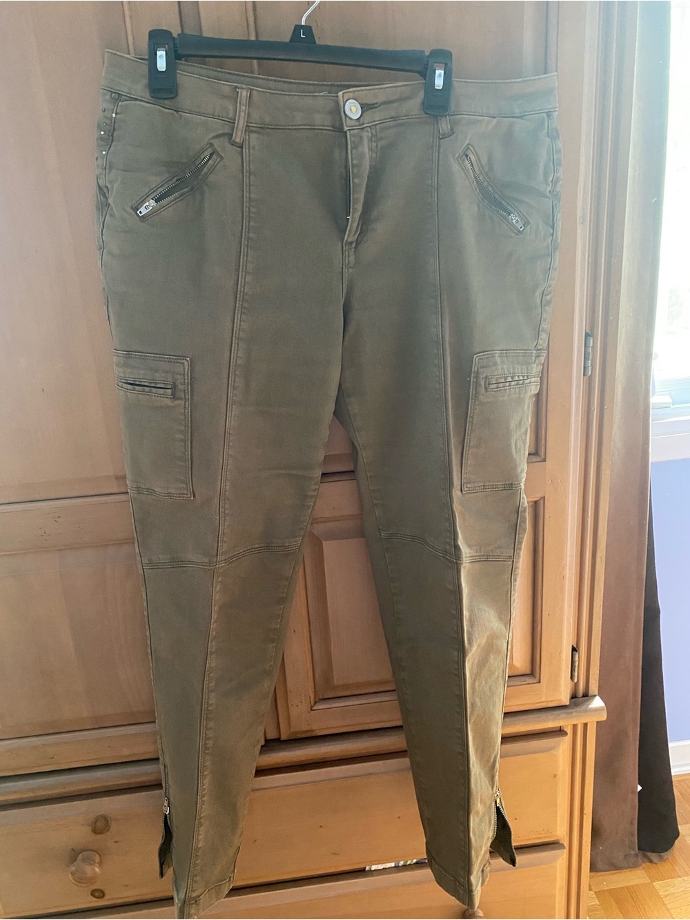 Olive Green Cargo Pants